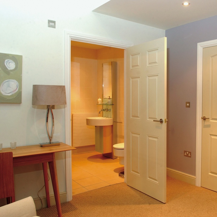Internal 6 Panel Smooth Fire Door FD30 1981 x 762mm (6'6"x 2'6") FSC®