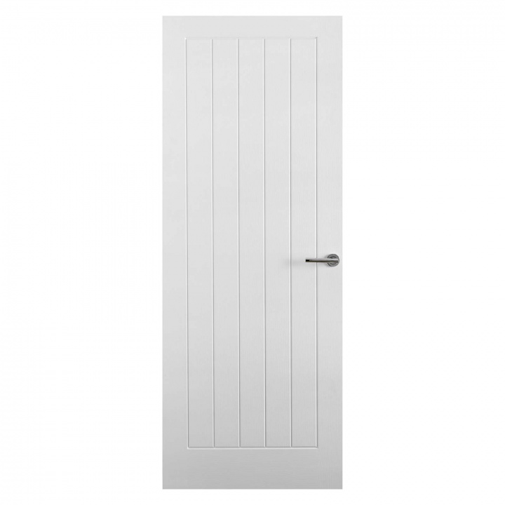 Vertical 5 Panel Textured Internal Fire Door FD30