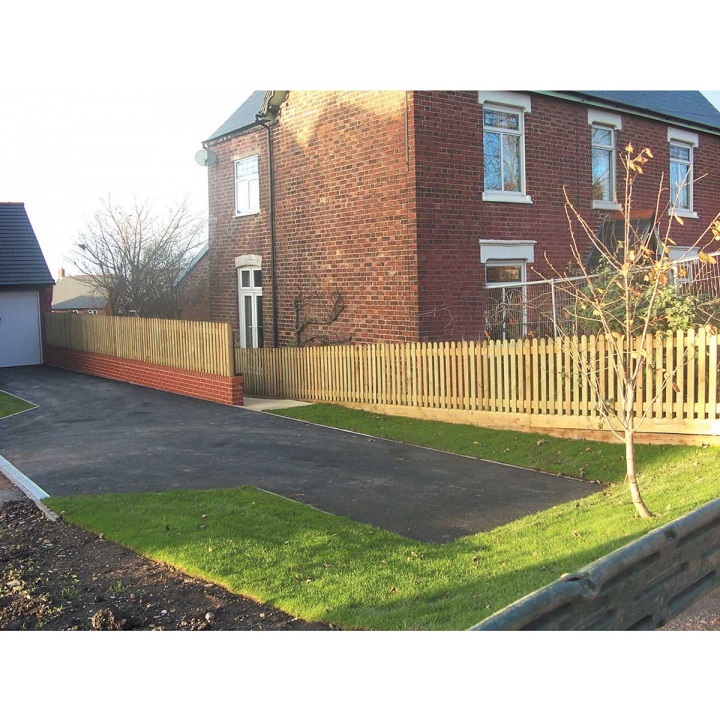 Fence Wicket Gate Rounded Top 1000 x 900mm FSC®