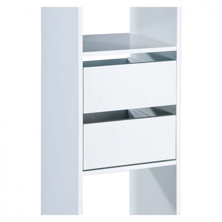 Basix white drawer pack for Basix tower unit