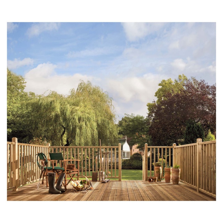 Decking Treated Stop Chamfered Spindle 41 x 41 x 895mm PEFC