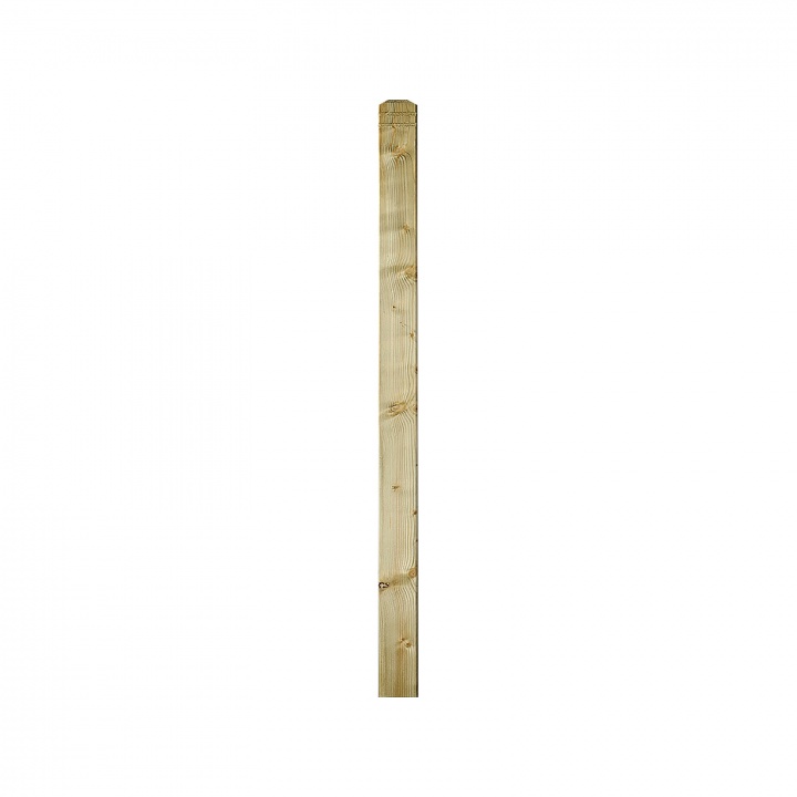 Deck Post Chamfered & Beaded 82 x 82 x 1250mm PEFC