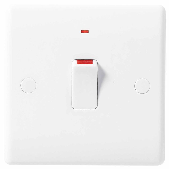 BG Nexus Moulded 20A DP Switch With Neon