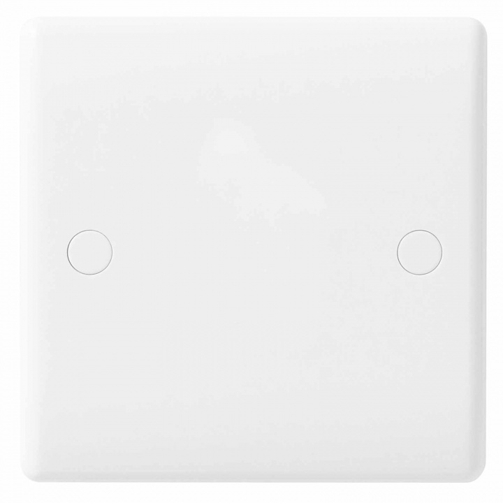 BG Nexus Moulded 1 Gang Blank Plate