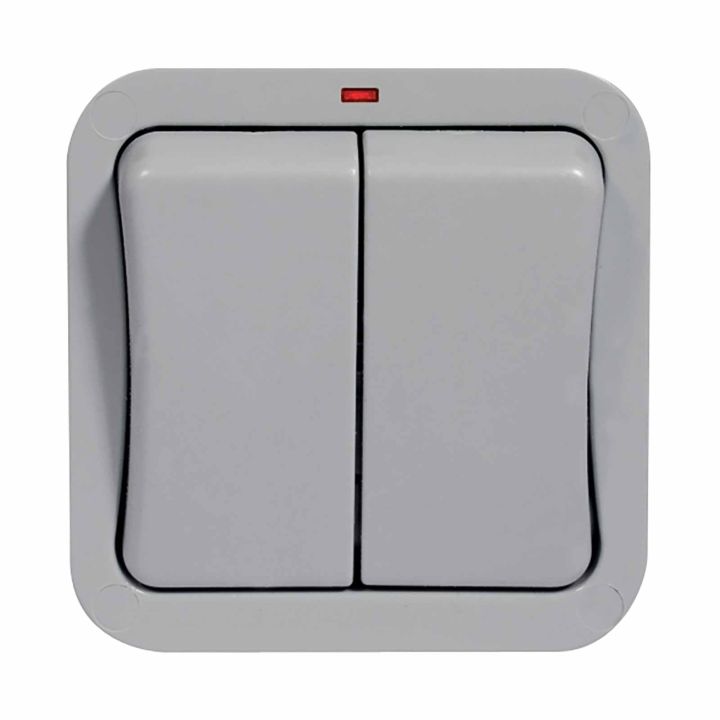 BG Nexus Weatherproof 2 Gang 2 Way Switch