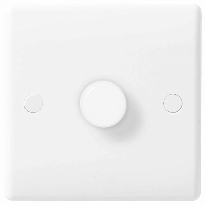 BG Nexus Moulded 1 Gang 2 Way Push Dimmer