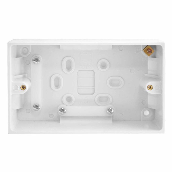 BG 2 Gang 45mm Pattress