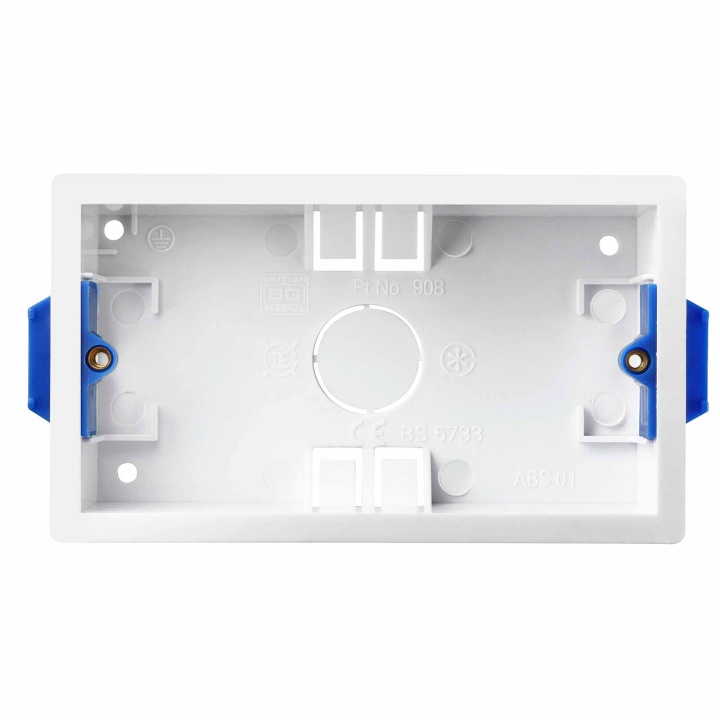 BG 2 Gang 35mm Dry Lining Box Pack of 1