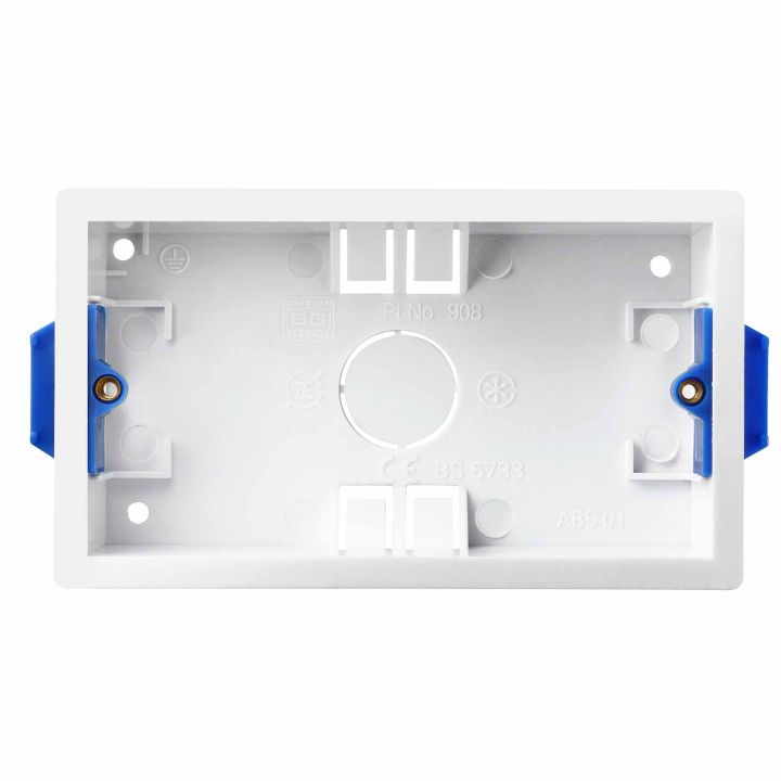 BG 2 Gang 35mm Dry Lining Box Pack of 1