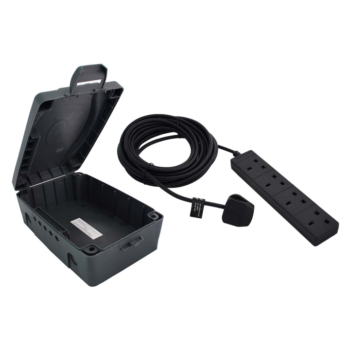 Masterplug Weatherproof Enclosure With 4 Sockets