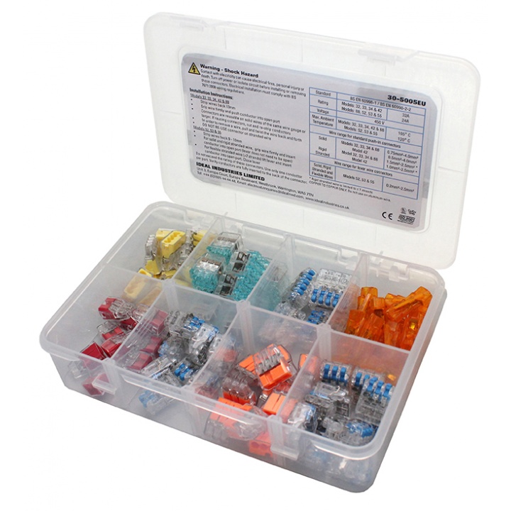 Ideal In-Sure® Lever & Push Fit Connector Set Pk 80