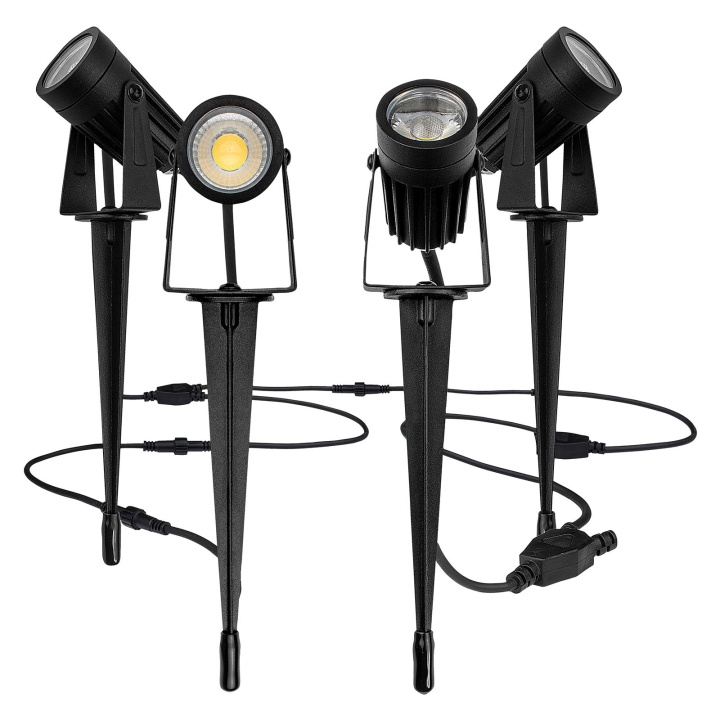 Luceco LED Garden Spike Lights Kit Outdoor lighting Selco Selco