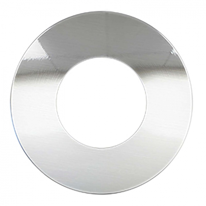 Luceco Brushed Steel Bezel For Ftype Fire Rated Downlight