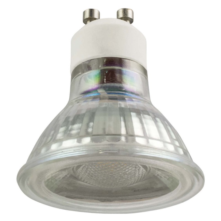 Luceco LED Glass GU10 Lamp 5W Warm White Non Dimmable