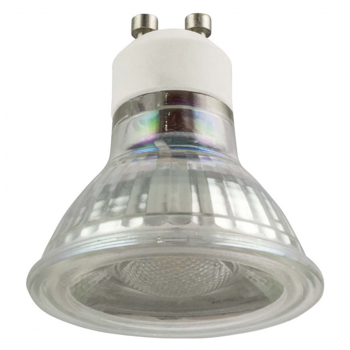 Luceco LED Glass GU10 Lamp 5W Cool White Non Dimmable