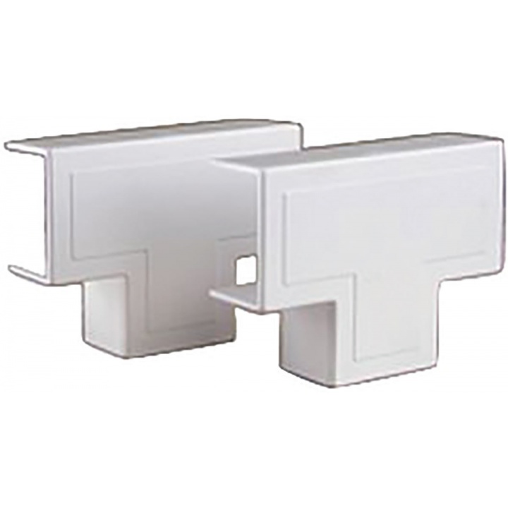 Cable Trunking Flat Tee 16 x 16mm (Pk 2)