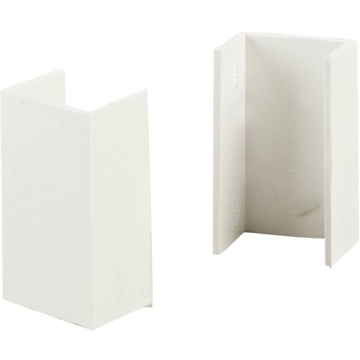 Cable Trunking Coupler 16 x 25mm Pack of 2