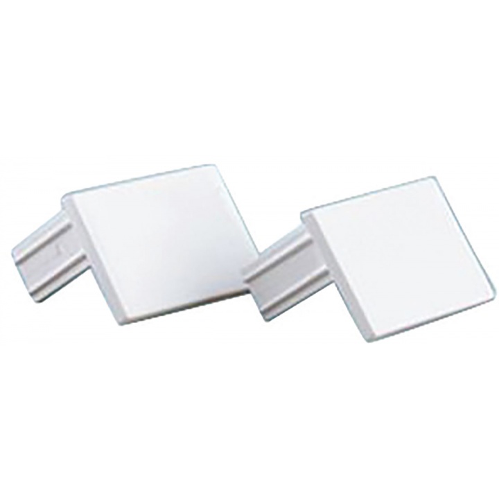 Cable Trunking Stop End 16 x 38mm (Pk 2)