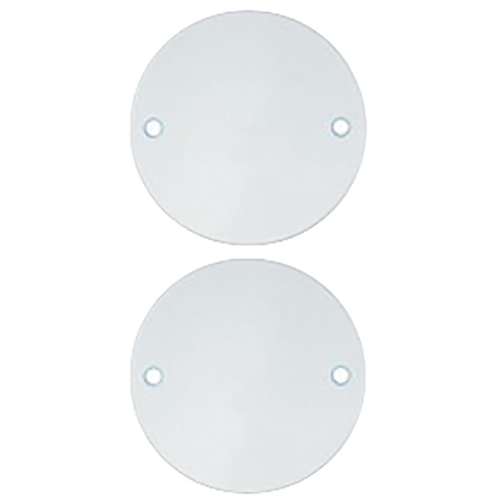 20mm White Conduit Box Lids Pack of 2