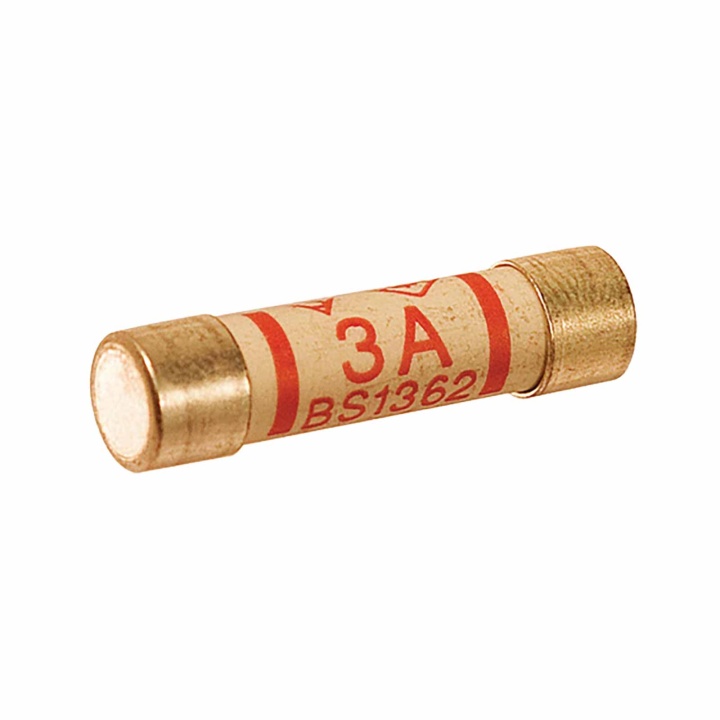 Masterplug 3A Fuses Pack of 4
