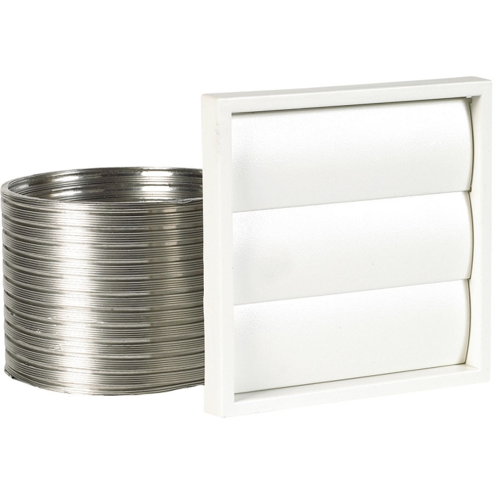 Manrose 100mm Wall Vent Kit For 100mm Fans
