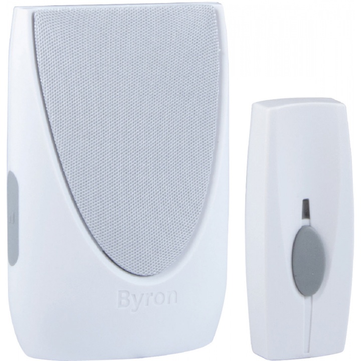 Byron Wire Free Portable Door Chime Kit 100m