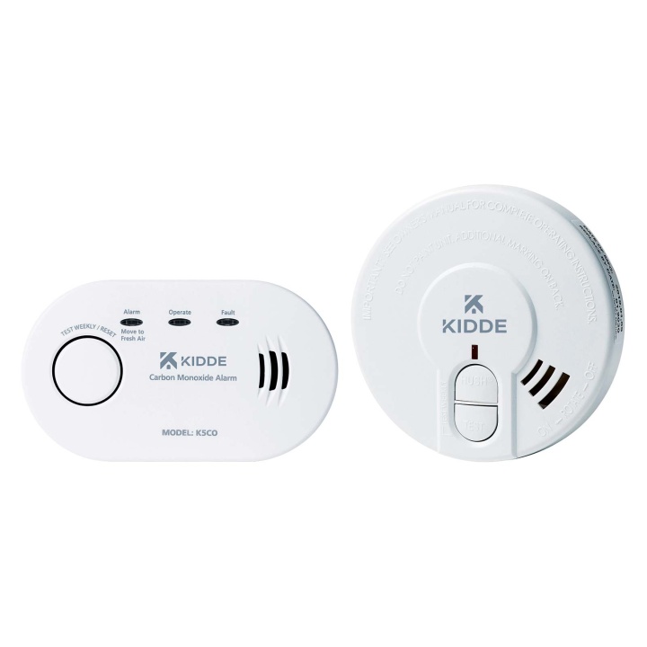 Kidde Smoke And Carbon Monoxide Essential Twin Pack