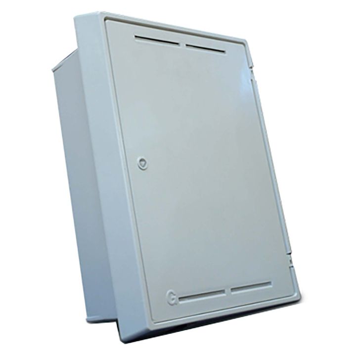 Built In Gas Meter Box White