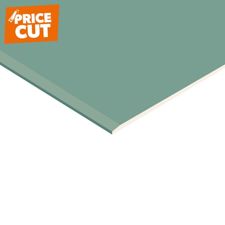 Siniat Tapered Edge Moisture Board 2400 x 1200 x 15mm