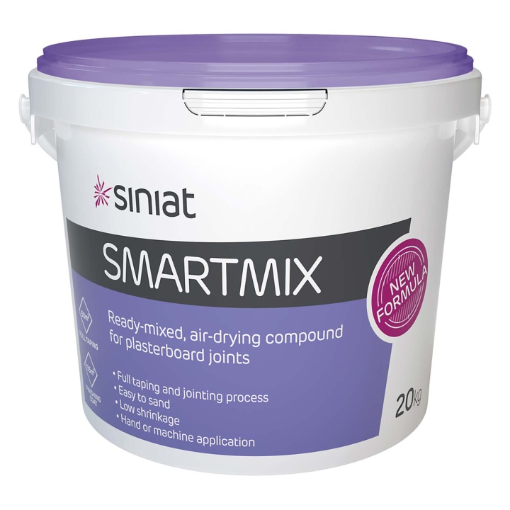 Siniat Smartmix Xtra Ready Mixed Joint Filler 20kg Selco