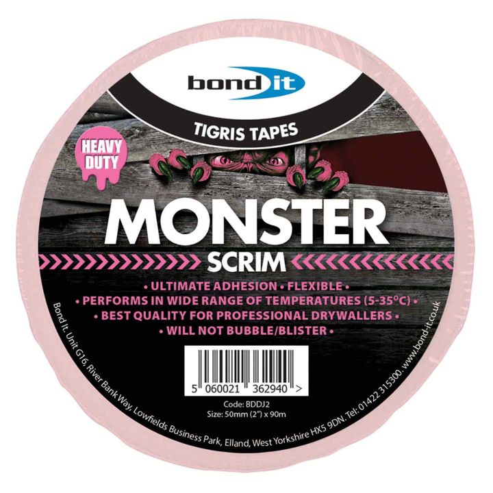 Bond It Drywall Self Adhesive Scrim Tape 90m