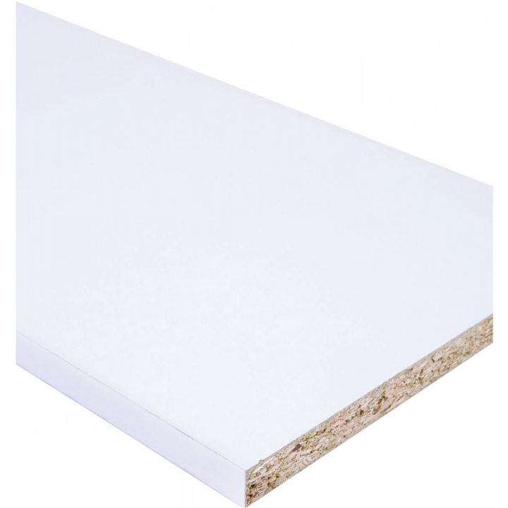 White MFC Shelving 150 x 2440mm FSC®