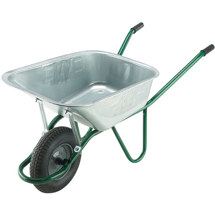 120ltr Galvanised "Invincible" Wheelbarrow With Pneumatic Tyre
