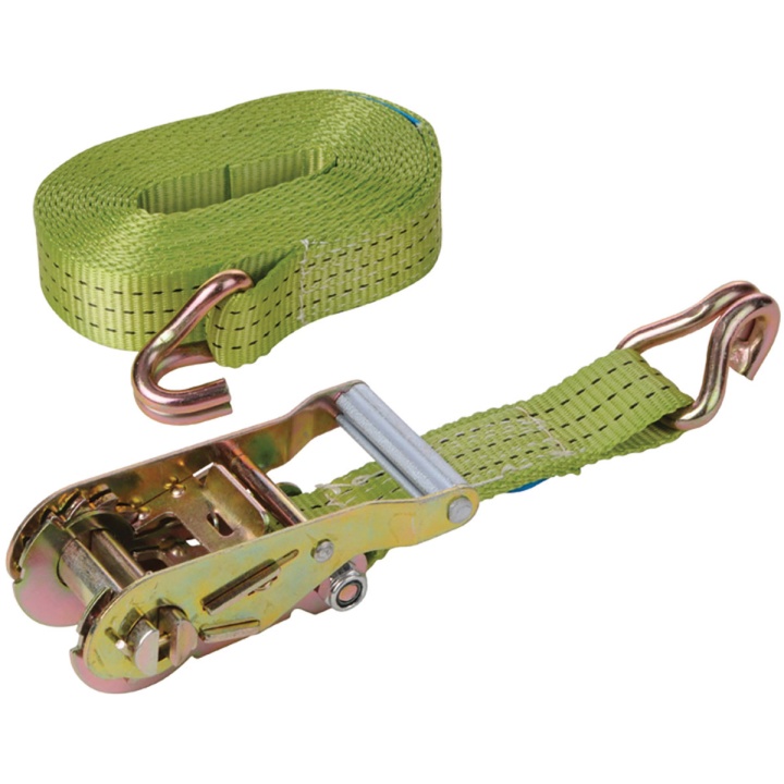Ratchet Strap J Hook 6m x 38mm