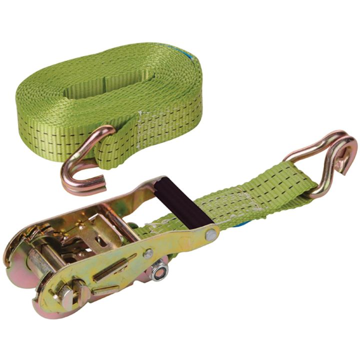 Ratchet Strap J Hook 8m x 50mm