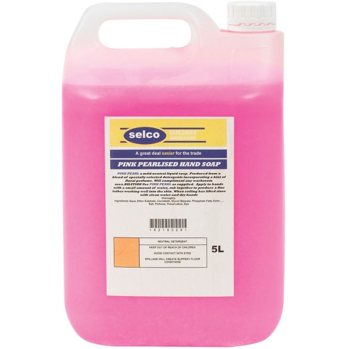 Pink Pearlised Liquid Hand Soap 5L