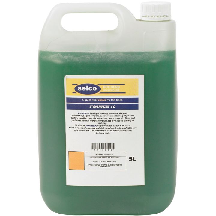 10% Hand Dishwashing Liquid 5L