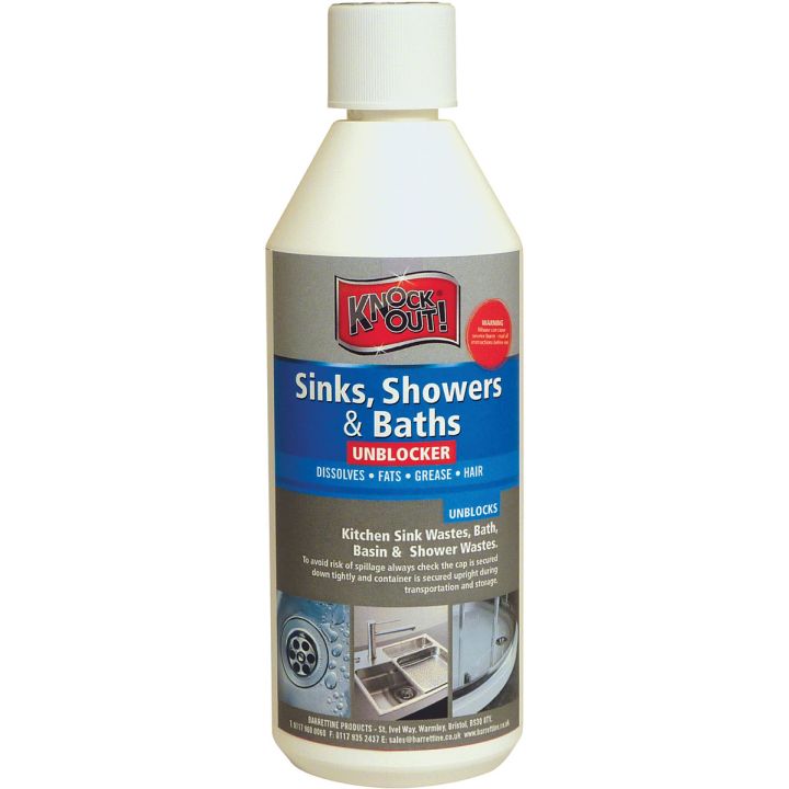Knockout Sinks, Showers & Baths Cleaner 500ml