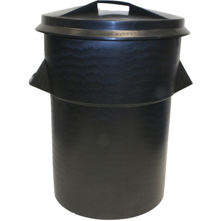 Heavy Duty Black Dustbin 94ltr