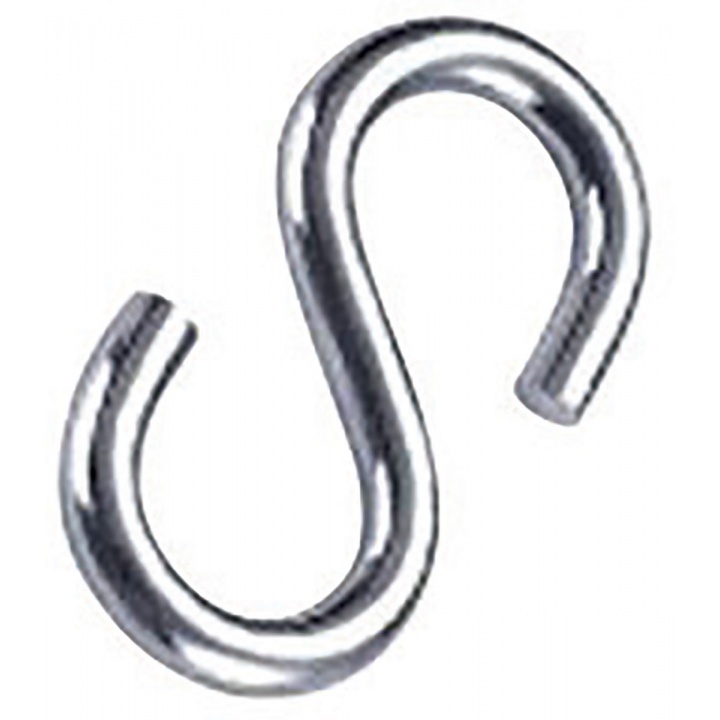 Assorted "S" Hooks 4mm (Pk 3)