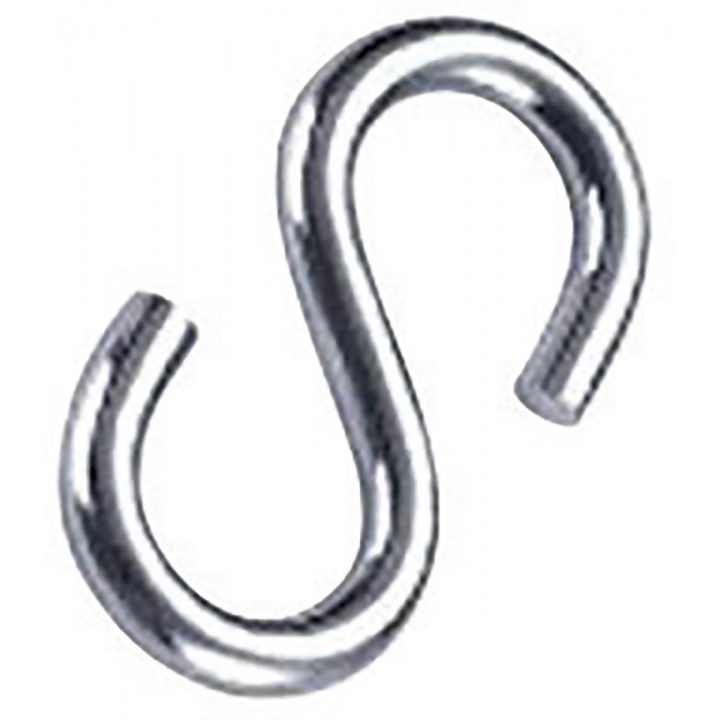 "S" Hooks 50mm (Pk 2)