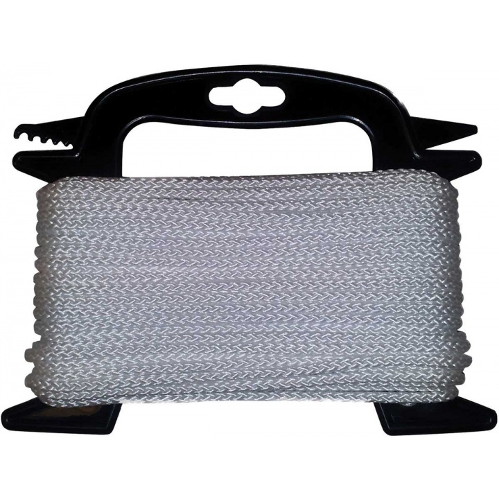 Braided Polypropylene White Rope 4mm x 20m