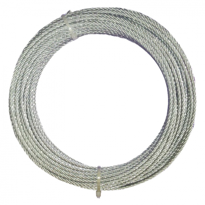 Wire Rope Galvanised 4mm x 10m