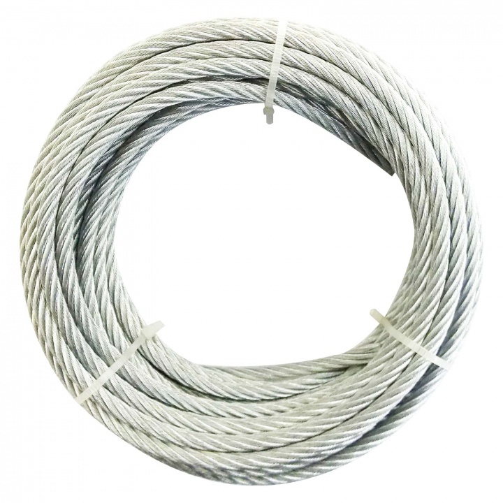 Wire Rope Galvanised 6mm x 10m