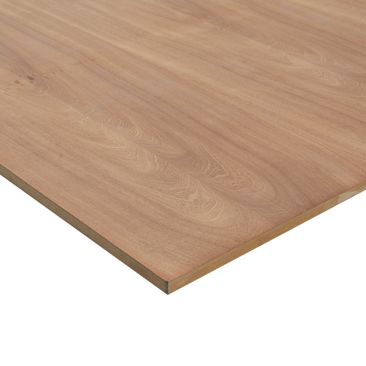 Sapele Faced MDF Board 2440 x 1220 18mm Selco