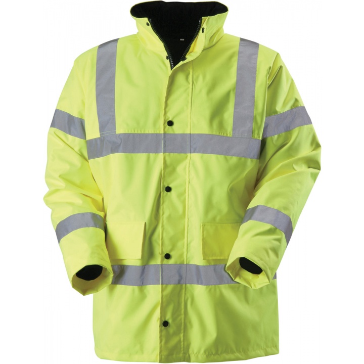 Hi-Vis Yellow Coat M