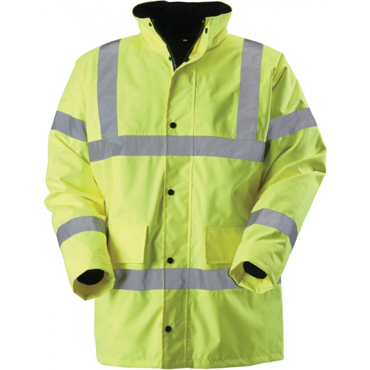 Hi-Vis Yellow Coat XL