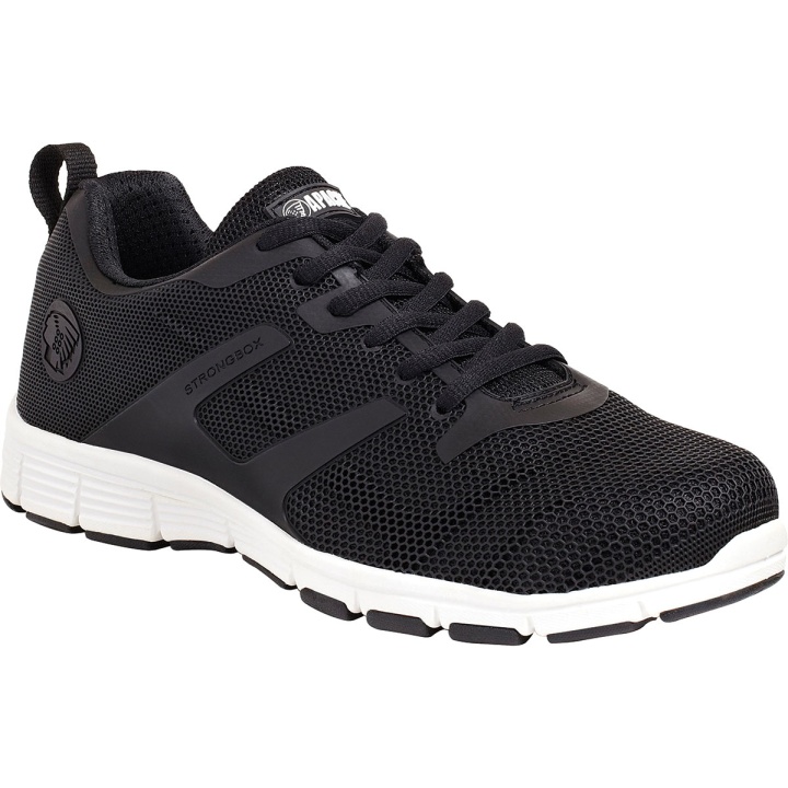 Apache Vault Black Mesh Safety Trainer