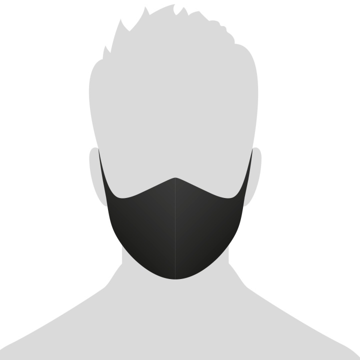 Black Reusable Face Covering Pack of 10
