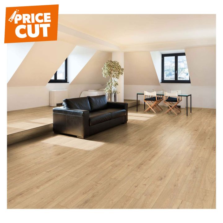 Krono Eurohome Sundance Oak 8mm Laminate Flooring 2.26m²